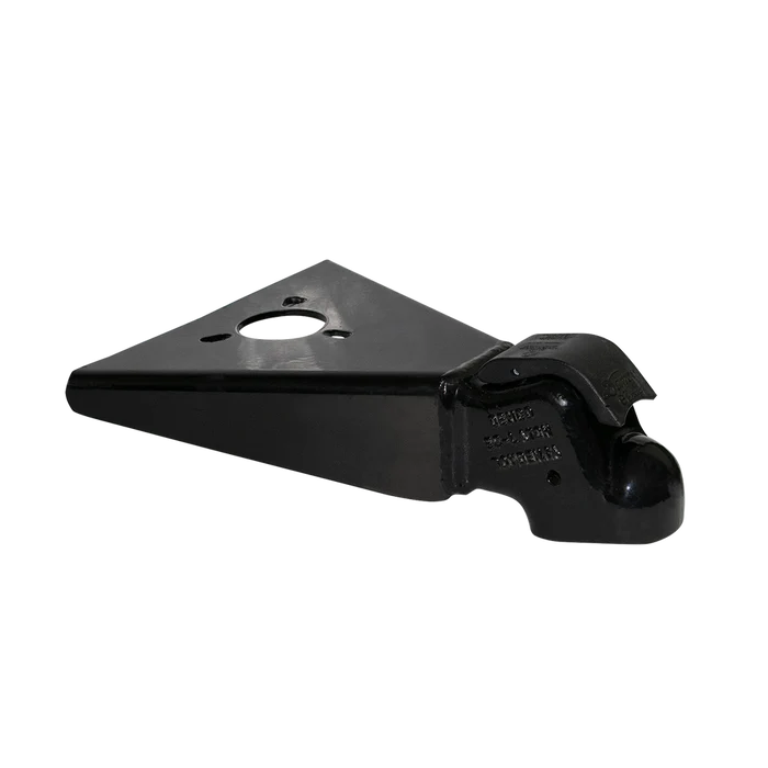 Black Demco A-Frame 2 Inch Coupler - Front View | United RV Parts