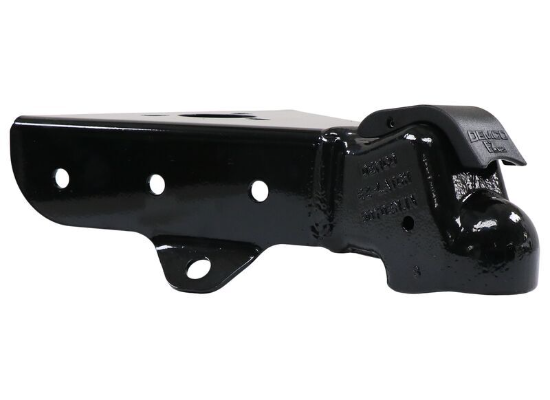 Black Demco A-Frame 2-Inch Trailer Coupler 10000 lb - Left Side Profile | United RV Parts