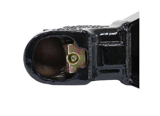 Demco 2-Inch A-Frame Coupler Ball Socket and Locking Pin Close-Up Detail | United RV Parts