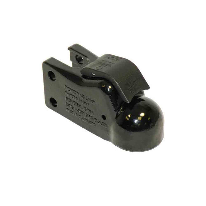 Black Demco 14040-81 Adjustable Coupler - Angled View | United RV Parts