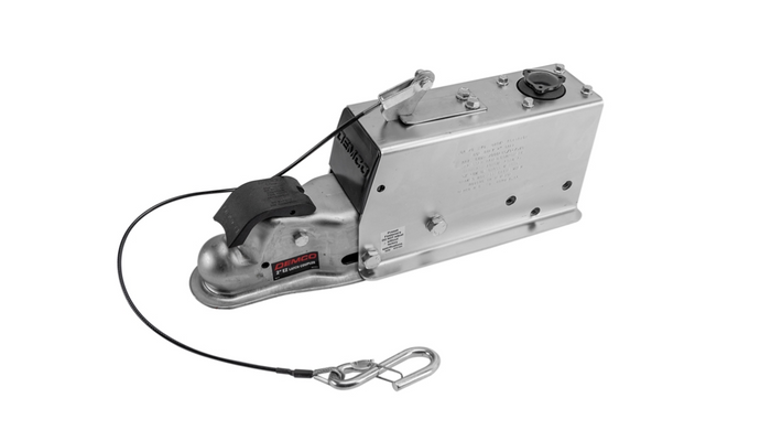 Demco DA70 Surge Brake Actuator with Breakaway Cable - Angle View | United RV Parts