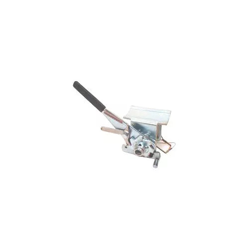 Silver Steel Demco Kar Kaddy Left Winch Assembly - Angled View | United RV Parts