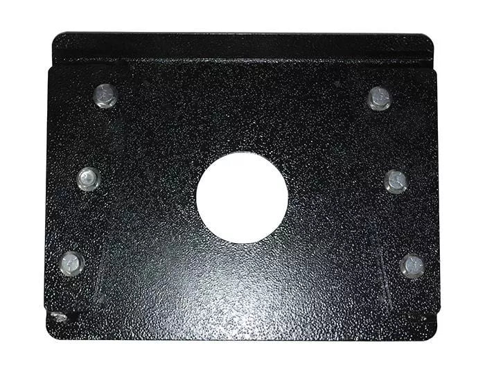 Black Metal Demco Locking Plate 6335 - Top View | United RV Parts