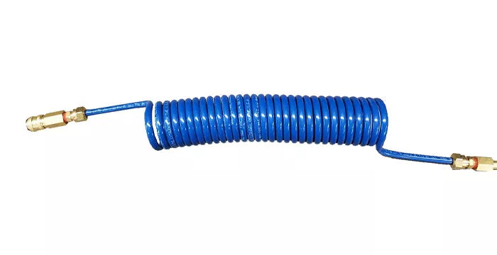 Blue Coiled Demco Air Force One Jumper 6212 - Side View | United RV Parts