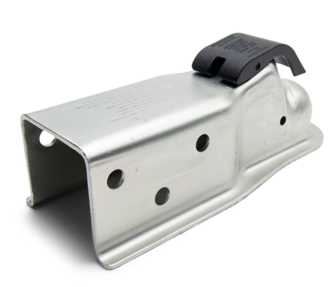 Demco eZ Latch Coupler - Rear View Showing 3" Tongue Opening | United RV Parts
