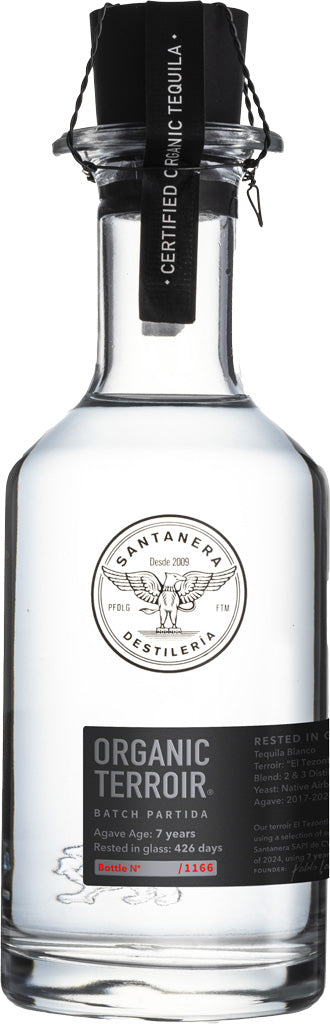 Destileria Santanera Tequila Organic Terroir Blanco 750ml