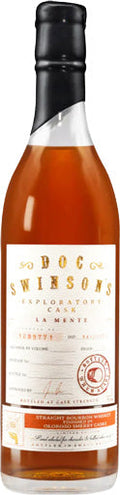 Doc Swinson Exploratory Cask La Mente Straight Bourbon Whiskey 750ml