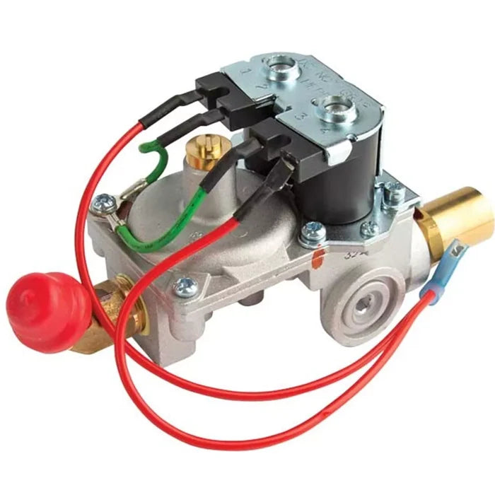 Dometic Atwood 92089 Gas Control Valve - Side Angle View with Wiring | United RV Parts