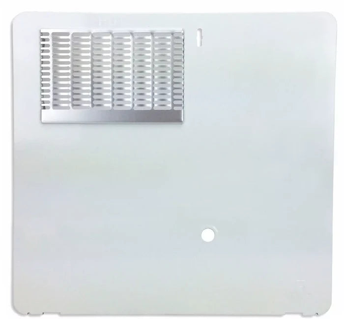 White Dometic Atwood RV Water Heater Door 91385 93995 10 Gallon - Front View | United RV Parts