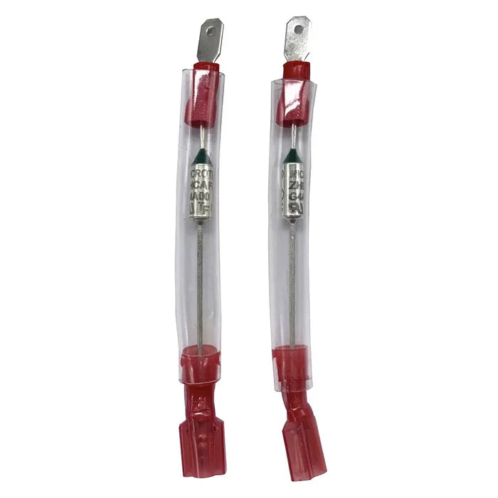 Clear Glass Thermal Fuse Tubes - Close-Up Detail | United RV Parts