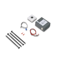 White Dometic CT Single Zone Thermostat Control Kit 3313189.023 - Complete Kit Layout | United RV Parts