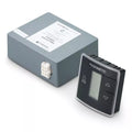 Black Dometic CT Thermostat 3316230.714 with Grey Control Box - Angled View | United RV Parts