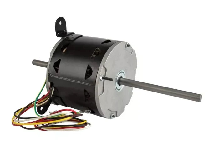 Dometic Penguin II Fan Motor Assembly 3314471.011 - Side Angle with Wiring | United RV Parts