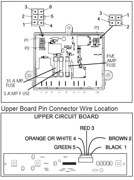 Dometic Control Board Wiring Diagram - Pin Connector Guide | United RV Parts