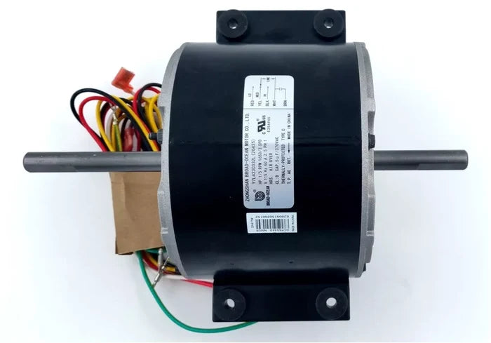 Dometic RV Air Conditioner Motor 3315332.005 4450013348 Brisk II - Side View with Wiring | United RV Parts