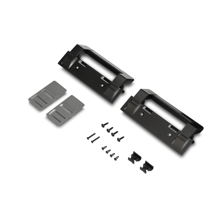Black Dometic RV Refrigerator Door Handle Kit - Complete Set with Screws | United RV Parts