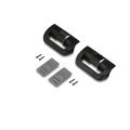 Black Dometic Fridge Door Handle Kit - Complete Set with Hardware | United RV Parts