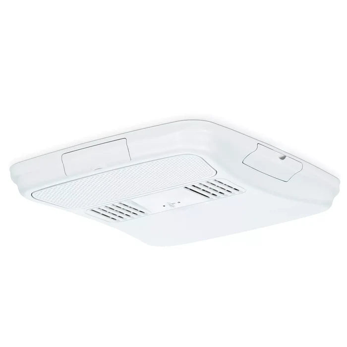 White Dometic RV Universal Air Distribution Box 3314850.000 - Angle View | United RV Parts