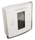 White Dometic Single Zone CT Cool/Furnace Thermostat 3316250.700 - Front View | United RV Parts
