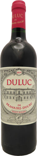 Duluc de Brainaire Ducru Saint Julien 2019 750ml