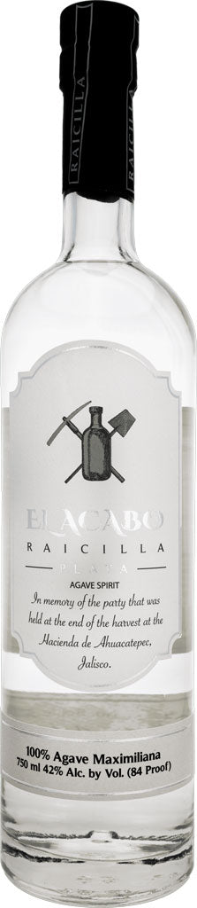 El Acabo Raicilla Plata Agave Spirit 750ml