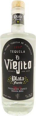El Viejito Tequila Plata Fuerte 750ml
