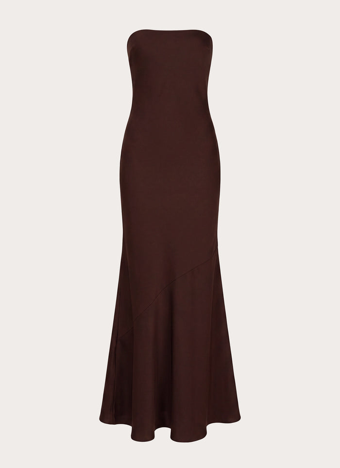 Endless Nights Maxi Dress - Chocolate