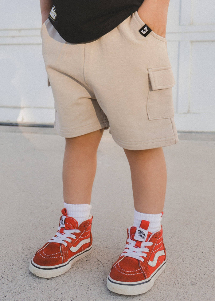 Everyday Beige Cargo Shorts