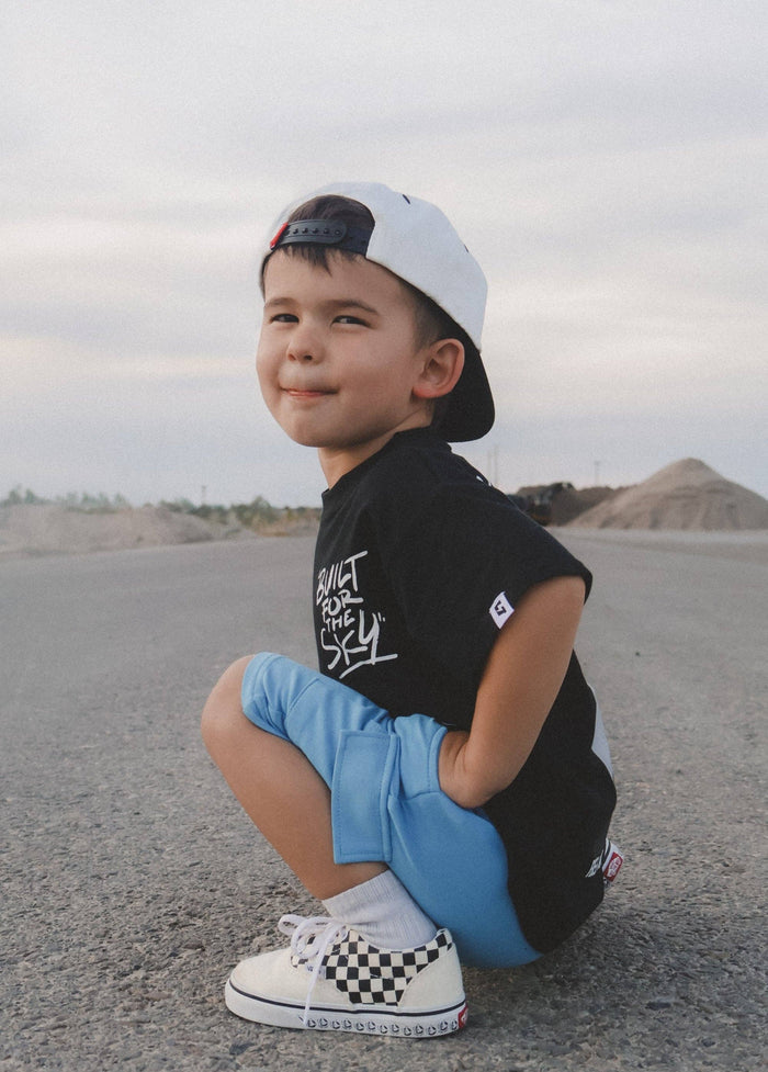 Everyday Blue Cargo Shorts (Infant)