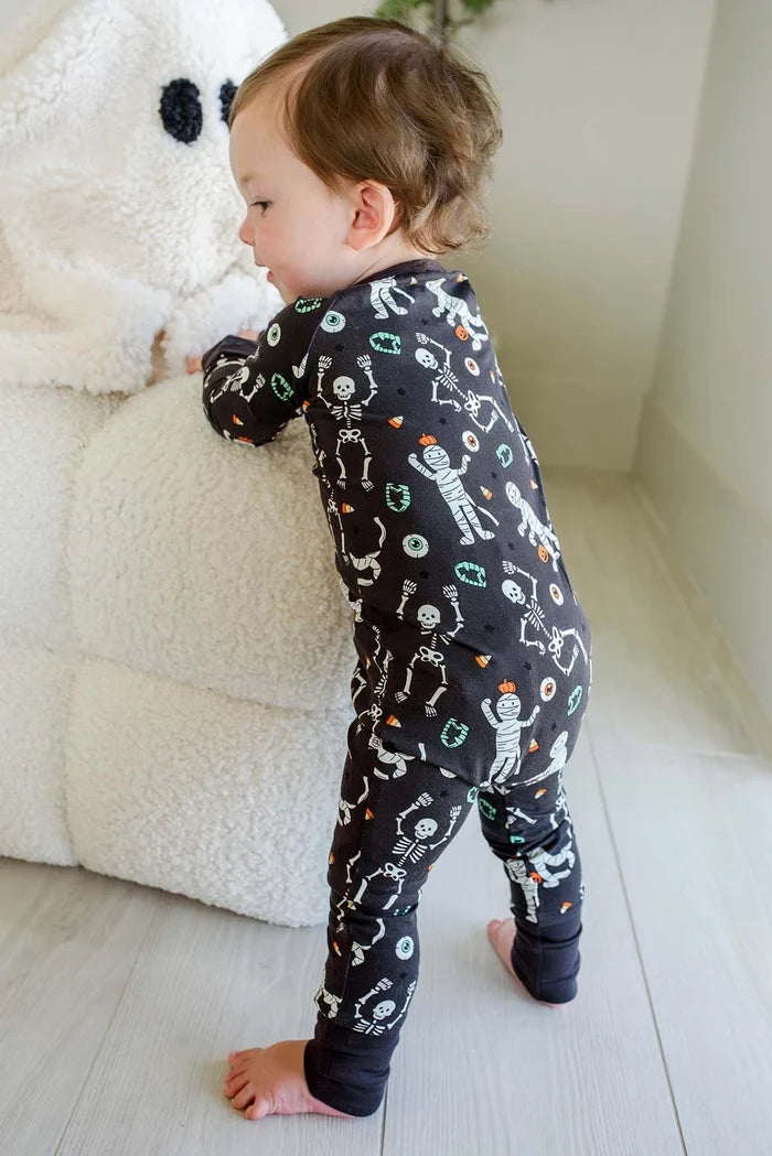 Eye Want Candy Glow Convertible Bamboo Zip Romper