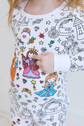 Far Far Away Colorable Bamboo Pajama Set