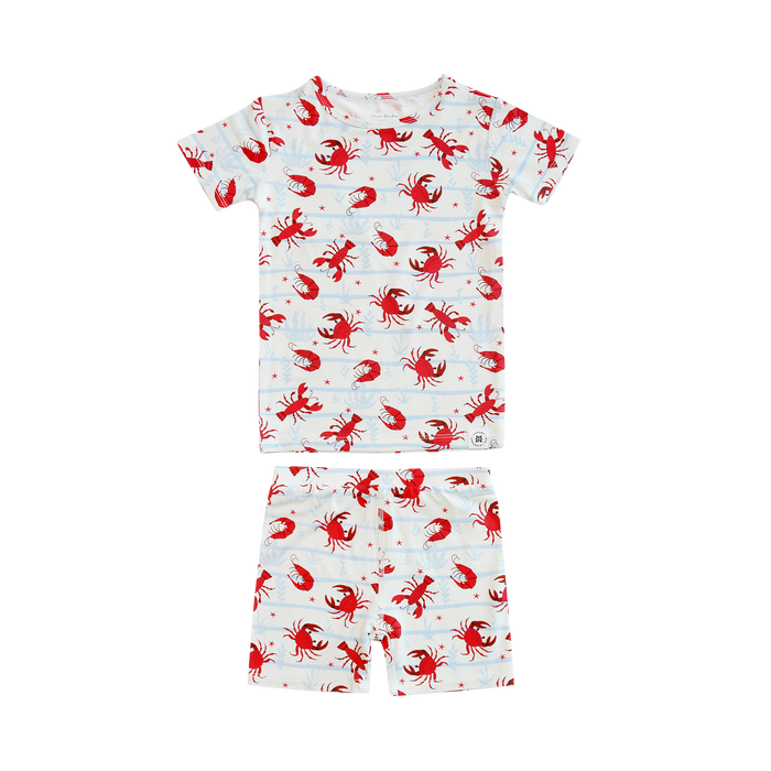 Feeling Crabby S/S Bamboo Pajama Set