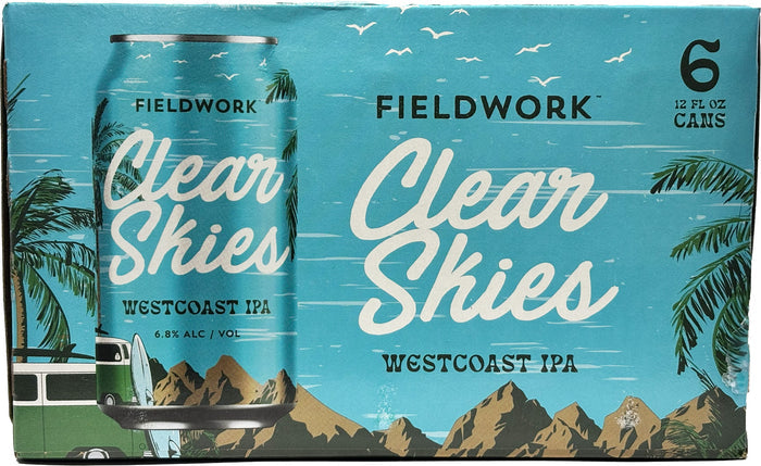 Fieldwork Clear Skies IPA 12oz 6pk Cans