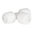 White Flair-It 1/2 Inch PEX Tee Fitting 06820 - 3/4 Angle View | United RV Parts