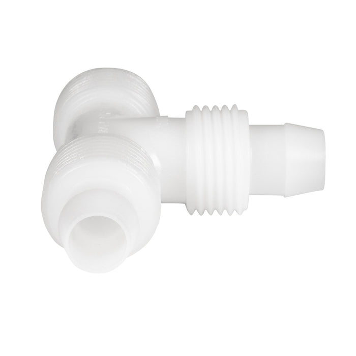 Flair-It 1/2 Inch PEX Tee Without Cap - Side Profile View | United RV Parts