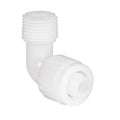 White Flair-It PEX Elbow Fitting 06803 - Angled View | United RV Parts