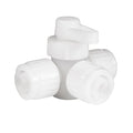 White Flair-It 3-Way PEX Bypass Valve 06910 - 3/4 Angle View | United RV Parts
