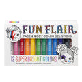 Fun Flair Face + Body Color Gel Sticks Set