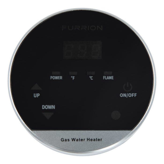 Black Furrion Tankless Water Heater Wall Controller - Off Display | United RV Parts