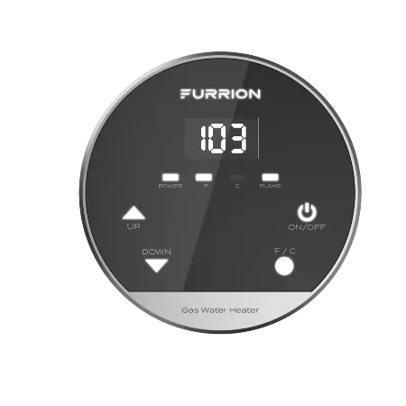 Furrion Tankless Water Heater Wall Controller 2021124277 C-FWH09A-001 - Digital Display | United RV Parts