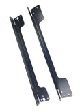 Black Steel GE BMKIT-GPV10 Refrigerator Mounting Brackets - Pair View | United RV Parts