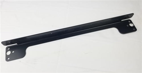 Black Steel RV Refrigerator Mounting Bracket - Side Angle View | United RV Parts