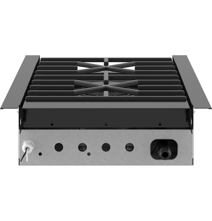 Black GE Profile Range Top PLU612RTSS - Back Panel View | United RV Parts