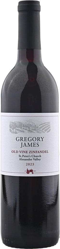 Gregory James Old Vine Zinfandel St. Peter's Church 2023 750ml