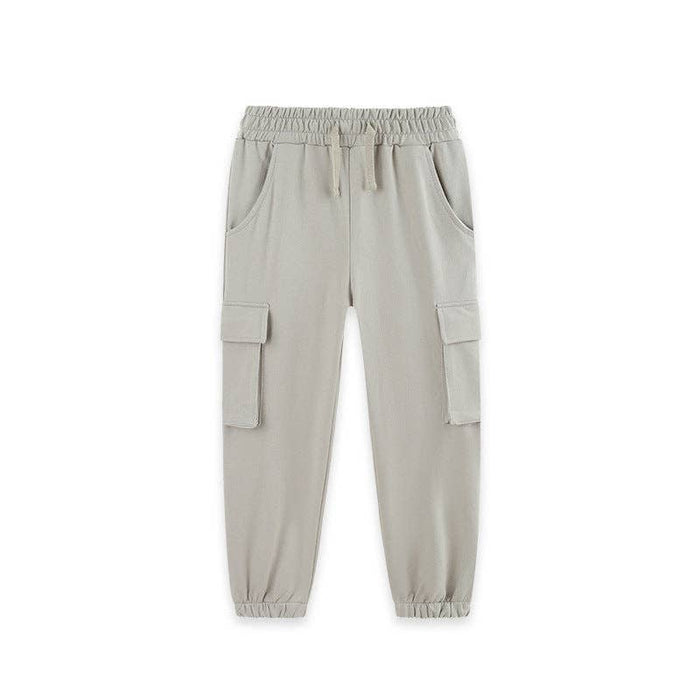 Grey Cargo Sweatpant