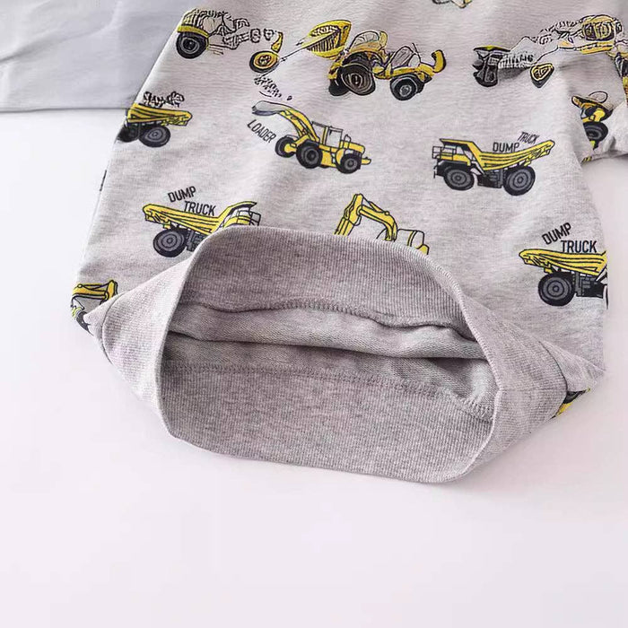 Grey Construction Sweatshirt