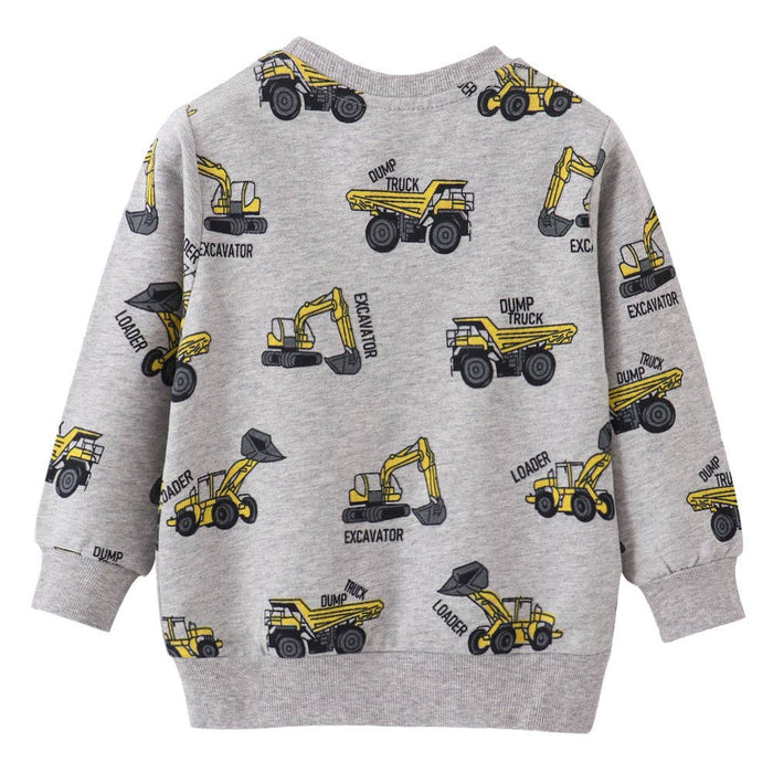 Grey Construction Sweatshirt