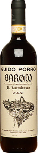 Guido Porro Vigna Lazzairasco Barolo 2022 750ml