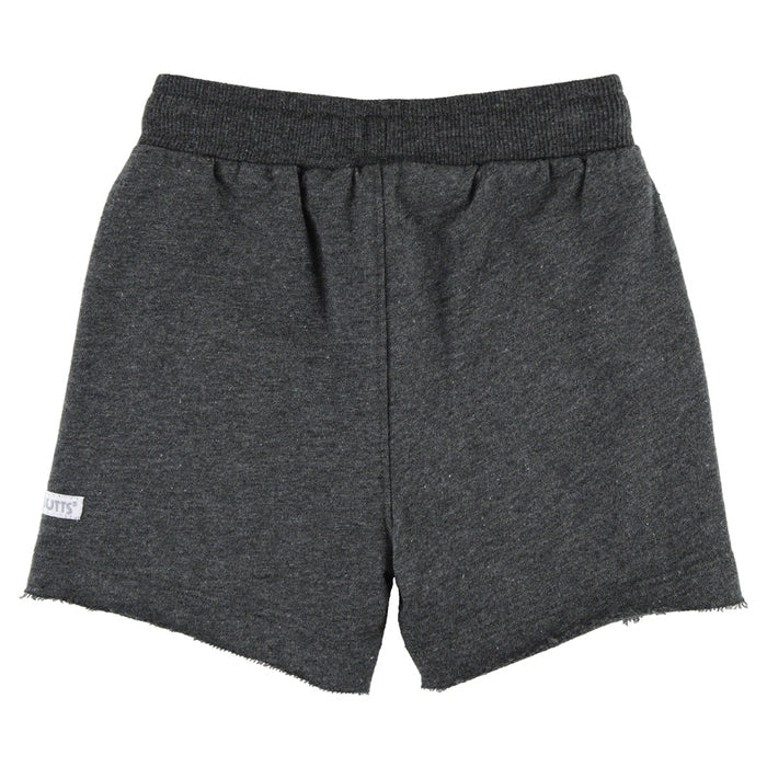 Heather Ash Gray Knit Baby Shorts