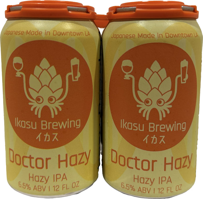 Ikasu Brewing Doctor Hazy Hazy IPA 4pk Can